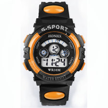 Load image into Gallery viewer, Waterproof Children Boy Digital LED Quartz Alarm Date Sports Wrist Watch