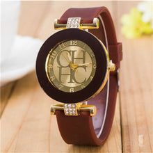 Load image into Gallery viewer, Simple leather Brand Geneva Casual Quartz Watch Women
