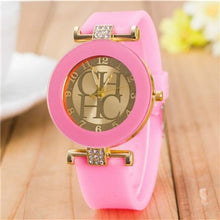 Load image into Gallery viewer, Simple leather Brand Geneva Casual Quartz Watch Women
