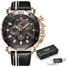 Load image into Gallery viewer, Mens Watches Top Brand Luxury Big Dial Military Quartz
