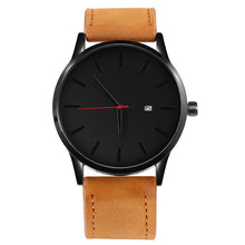 Load image into Gallery viewer, Men's Watches Fashion Leather Quartz