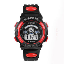 Load image into Gallery viewer, Waterproof Children Boy Digital LED Quartz Alarm Date Sports Wrist Watch
