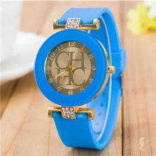 Load image into Gallery viewer, Simple leather Brand Geneva Casual Quartz Watch Women
