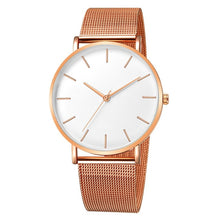 Load image into Gallery viewer, Men Watch Quartz Casual Watches Simple Metal
