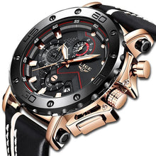 Load image into Gallery viewer, Mens Watches Top Brand Luxury Big Dial Military Quartz
